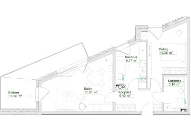 Flat plan