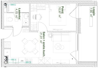 Flat plan
