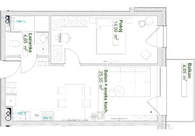 Flat plan