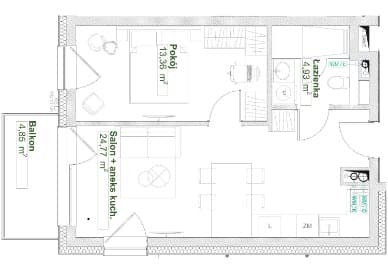 Flat plan