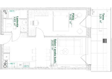 Flat plan