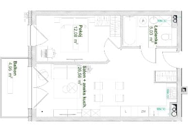 Flat plan