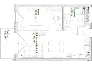 Flat plan
