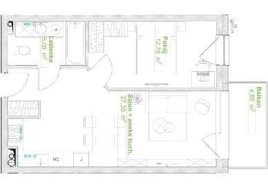 Flat plan