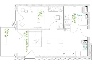 Flat plan