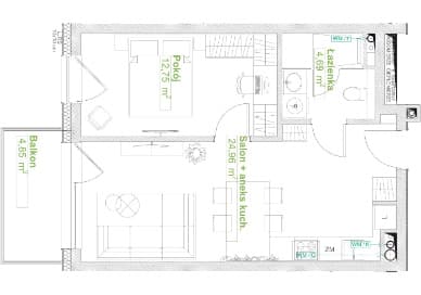 Flat plan
