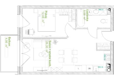 Flat plan