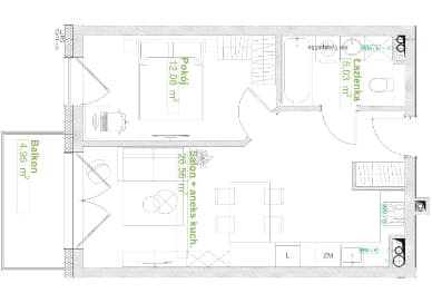 Flat plan