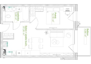 Flat plan