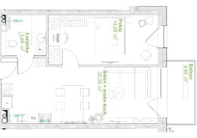 Flat plan