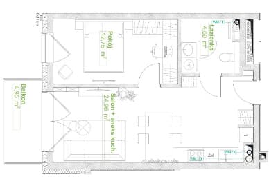 Flat plan