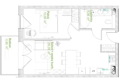 Flat plan