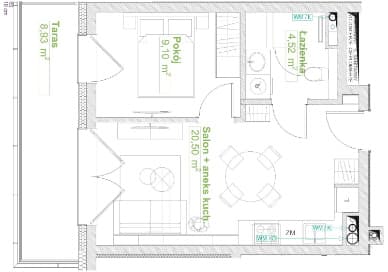 Flat plan