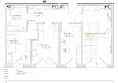 Flat plan