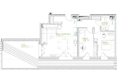 Flat plan